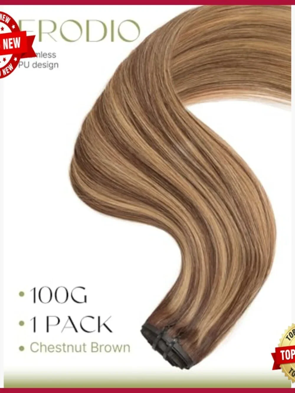 Remy Human Hair Clip-In Extensions 16